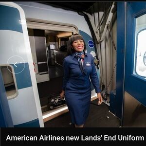 American Airlines Stewardess Flight Attendant Dress Uniform 12